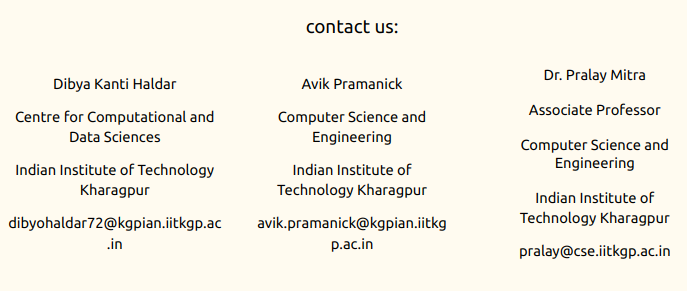 contact us: